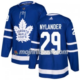 Dresovi Toronto Maple Leafs William Nylander 29 Adidas 2017-2018 Plava Authentic - Muške